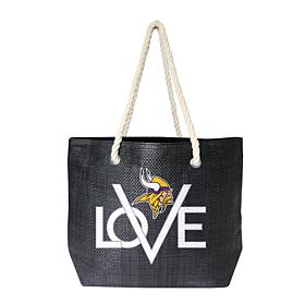 Officially Licensed NFL Love Tote - Minnesota Vikings 