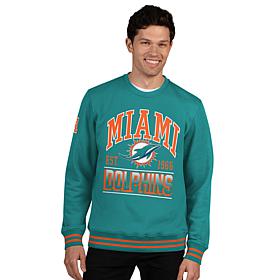 Officially Licensed NFL Men's Crew-Neck Fleece Pullover by Glll