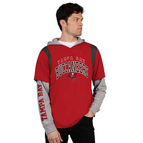 Officially Licensed NFL Men's Long-Sleeve Fashion Layer Top by Glll