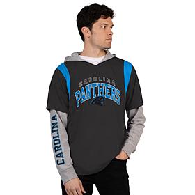 Officially Licensed NFL Men's Long-Sleeve Fashion Layer Top by Glll