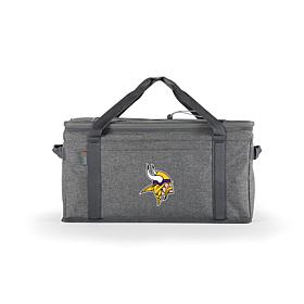 Officially Licensed NFL Minnesota Vikings 64-Can Collapsible Cooler