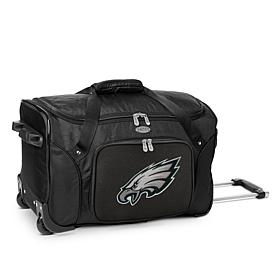 Officially Licensed NFL Philadelphia Eagles 22" Wheeled Duffel Bag