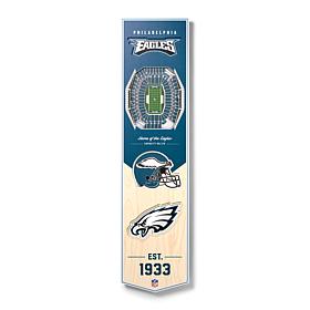 Officially Licensed NFL Philadelphia Eagles 3D Stadium Banner