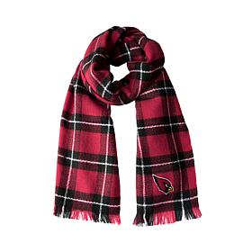 Officially Licensed NFL Plaid Blanket Scarf - Arizona Cardinals 