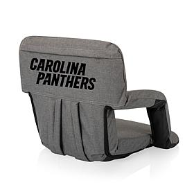 Officially Licensed NFL Portable Reclining Stadium Seat - Panthers