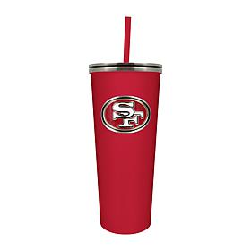 Officially Licensed NFL San Francisco 49ers 24 oz. Skinny Tumbler