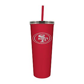 Officially Licensed NFL San Francisco 49ers 24 oz. Skinny Tumbler