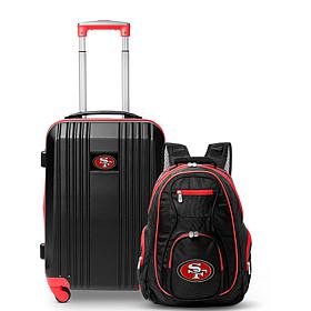 Officially Licensed NFL San Francisco 49ers Backpack & Carry-On