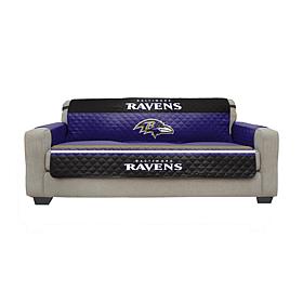 Officially Licensed NFL Sofa Cover - Baltimore Ravens