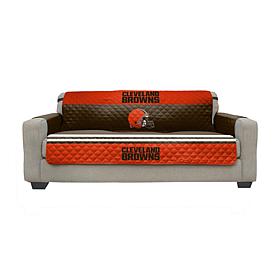 Officially Licensed NFL Sofa Cover - Cleveland Browns