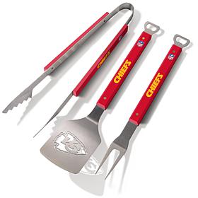 Officially Licensed NFL Spirit Series 3-piece BBQ Set - Chiefs
