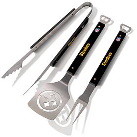 Officially Licensed NFL Spirit Series 3-piece BBQ Set - Steelers