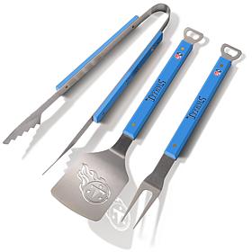 Officially Licensed NFL Spirit Series 3-piece BBQ Set - Titans