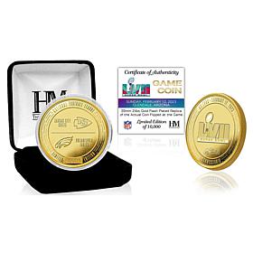 Officially Licensed NFL Super Bowl 57 Gold-Plated Flip Coin
