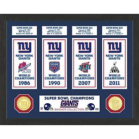 Officially Licensed NFL Super Bowl Collection Photo Mint - Giants 
