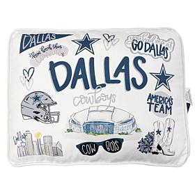 Officially Licensed NFL Team 19" x 15" Canvas Pillow