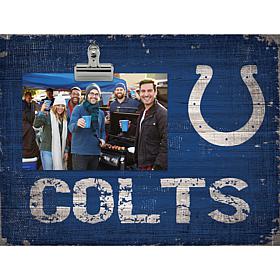 Officially Licensed NFL Team Name Clip Frame - Indianapolis Colts