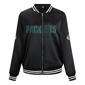 Officially Licensed NFL Women's Full-Zip Bomber Jacket