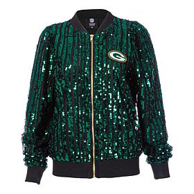 Officially Licensed NFL Women's Sequin Jacket from Fabgating by Cucé