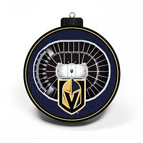 Officially Licensed NHL 3D StadiumView Ornament 2-Pack- Golden Knights