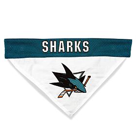 Officially Licensed NHL PetsFirst San Jose Sharks Reversible Bandana