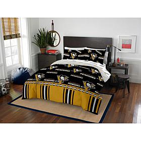 Officially Licensed NHL Queen Bed in a Bag Set - Pittsburgh