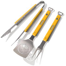 Officially-licensed NHL Spirit Series 3-Piece BBQ Set - Buffalo Sab...