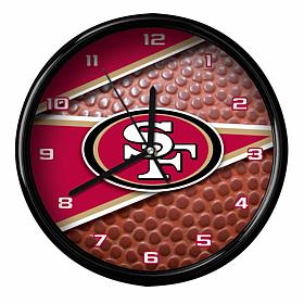 Officially Licensed San Francisco 49ers Team Football Clock 