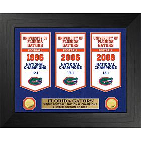 Officially Licensed UF Ntl Champ Deluxe Banner Collect - Gators