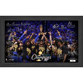 Oklahoma City Thunder 2025 NBA Champions Signature Celebration Frame