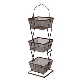 Origami Three Tier Collapsible Baskets