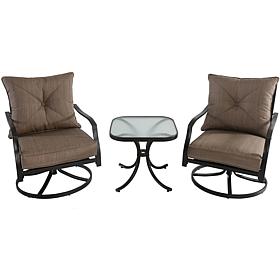 Palm Bay 3-Piece Swivel Chat Set