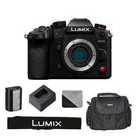 Panasonic Lumix GH6 Mirrorless Camera Body Only Bundle