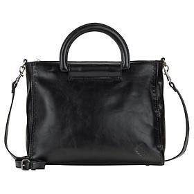 Patricia Nash Blera Leather Satchel Crossbody