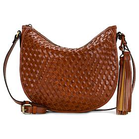 Patricia Nash Calanna Leather Hobo Bag