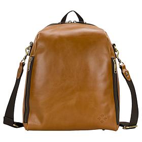 Patricia Nash Dorine Convertible Leather Backpack