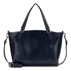 Patricia Nash Florine Tote w/Top Handles & Detachable Crossbody Strap