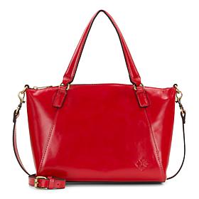Patricia Nash Florine Tote w/Top Handles & Detachable Crossbody Strap