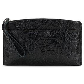 Patricia Nash Mailee Leather Pouch with RFID Protection
