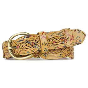 Patricia Nash Melissa Braided Leather Belt