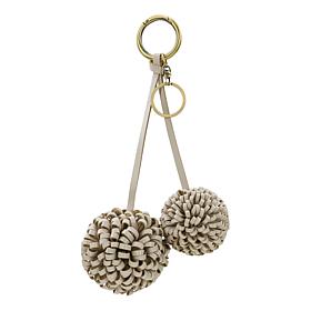 Patricia Nash Pom Pom Key Fob