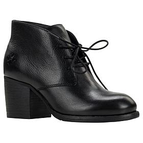 Patricia Nash Veneto Leather Lace-Up Booties 