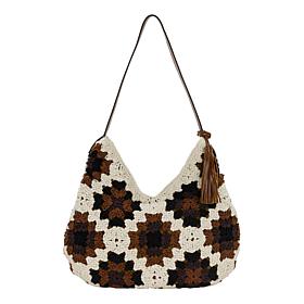 Patricia Nash Veronique Cotton Hobo Shoulder Bag