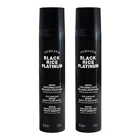 Perlier Black Rice Triple-Size Flash Effect Eye Serum 2-pack
