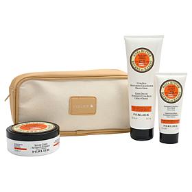 Perlier Shea Butter & Orange Creme 3-piece Holiday Kit