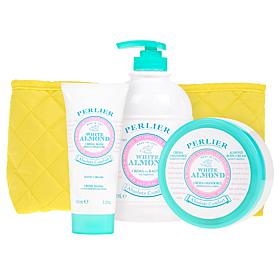 Perlier White Almond Mother's Day 3-piece Kit