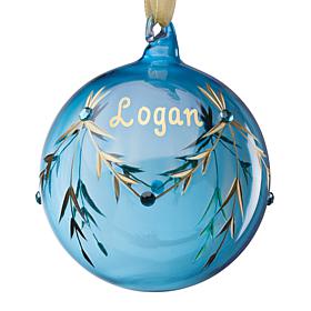 Personalized Birthstone Ornament