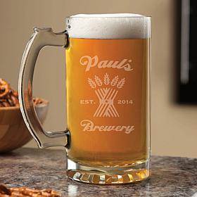Personalized My Brewery 16 oz. Beer Mug