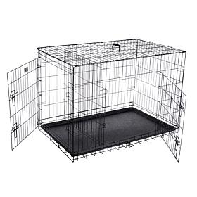 Pet Adobe Portable Folding Wire Dog Crate