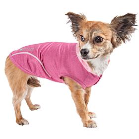 Pet Life Active Pull-Rover Two-Toned Sleeveless Dog T-shirt